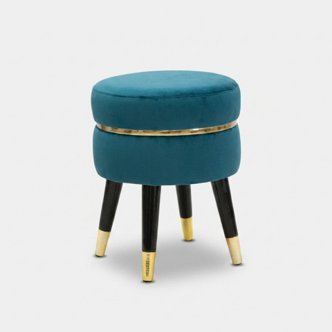 Schemelhocker Paris Gold