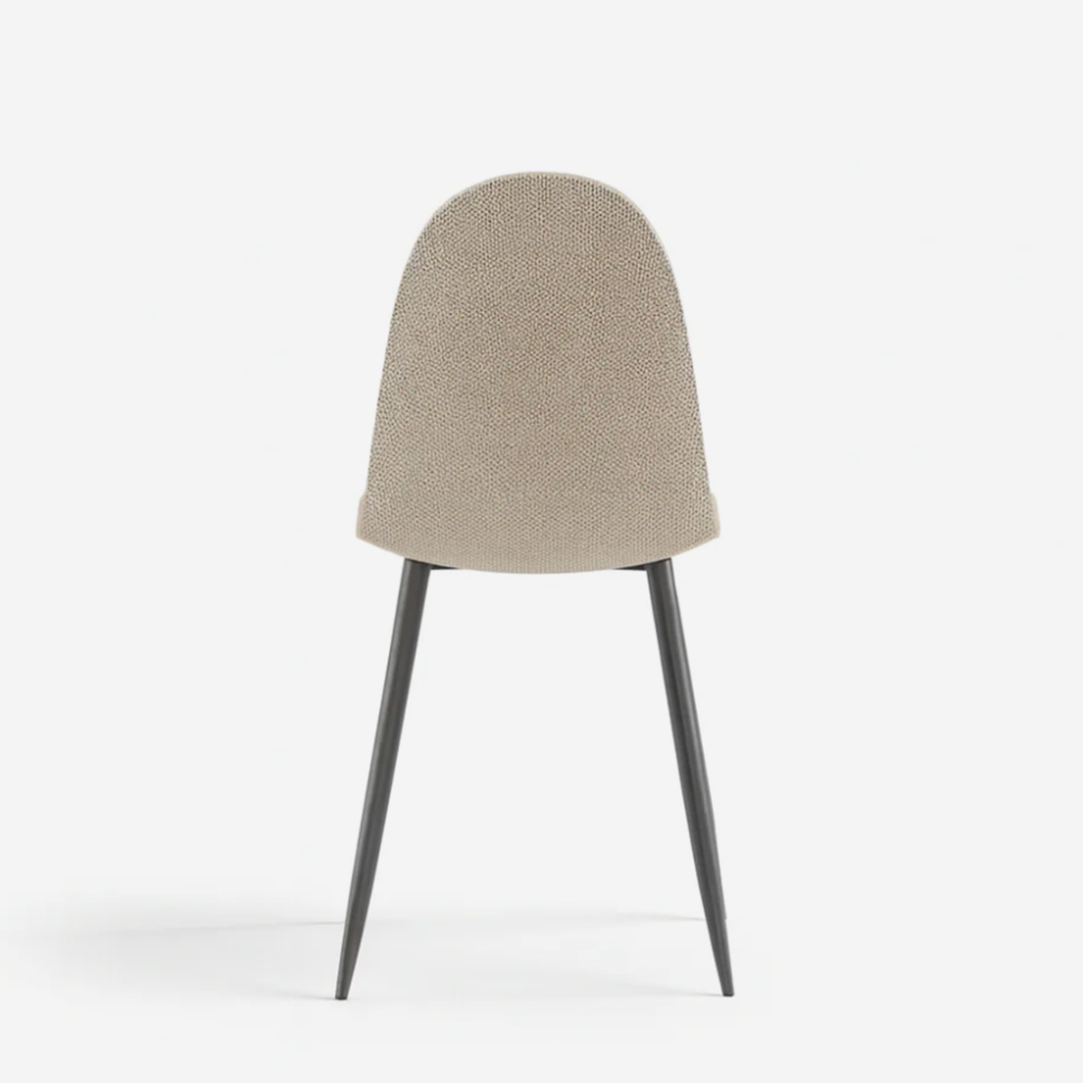 Set de 4 sillas de comedor acolchadas en ratán sintético Vienna