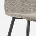 Set de 4 sillas de comedor acolchadas en ratán sintético Vienna
