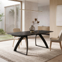 Mesa de comedor extensible de cerámica 180/240x90 Slide