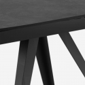Tavolo allungabile in ceramica per sala da pranzo Spin