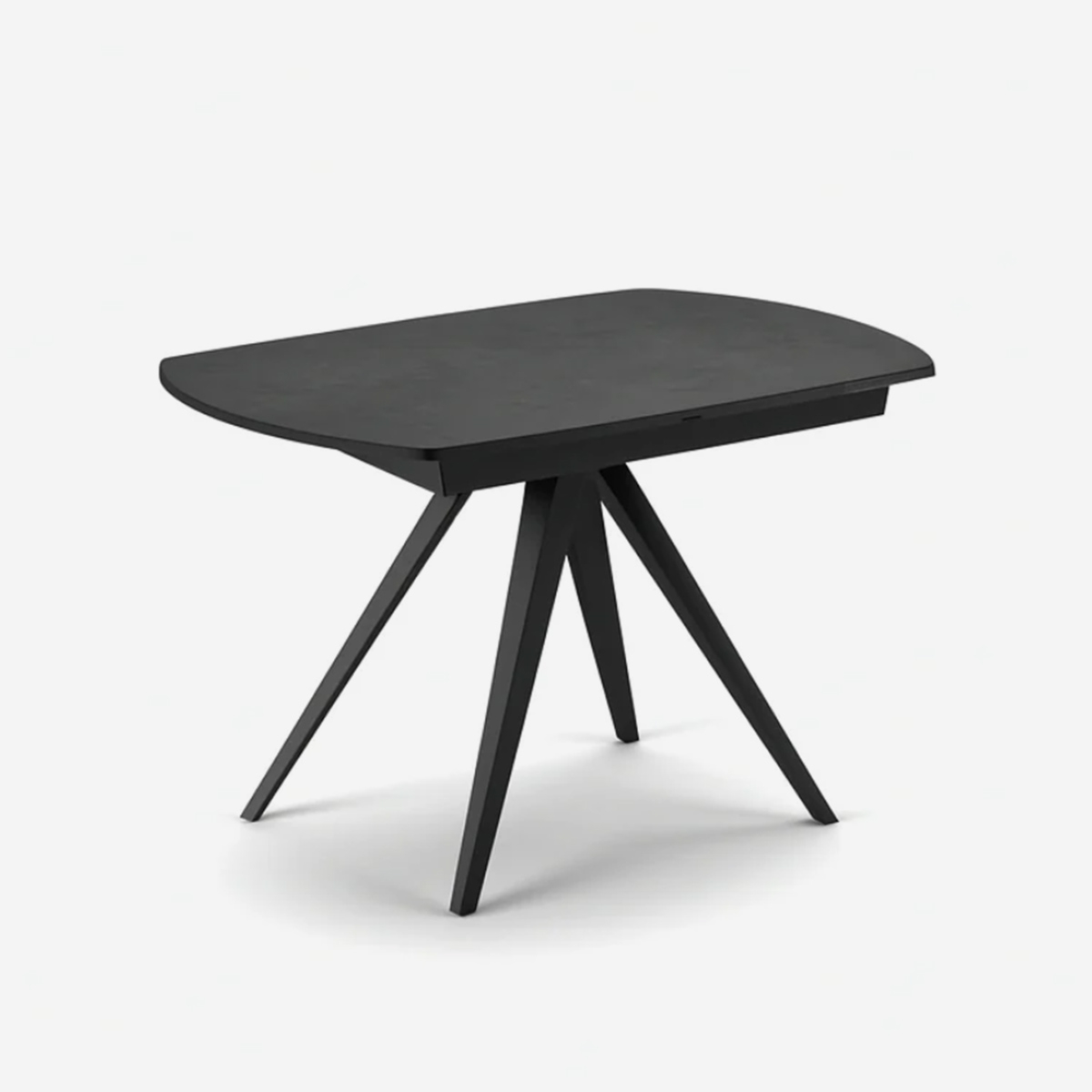 Ausziehbarer Keramik- und Metalltisch Glide