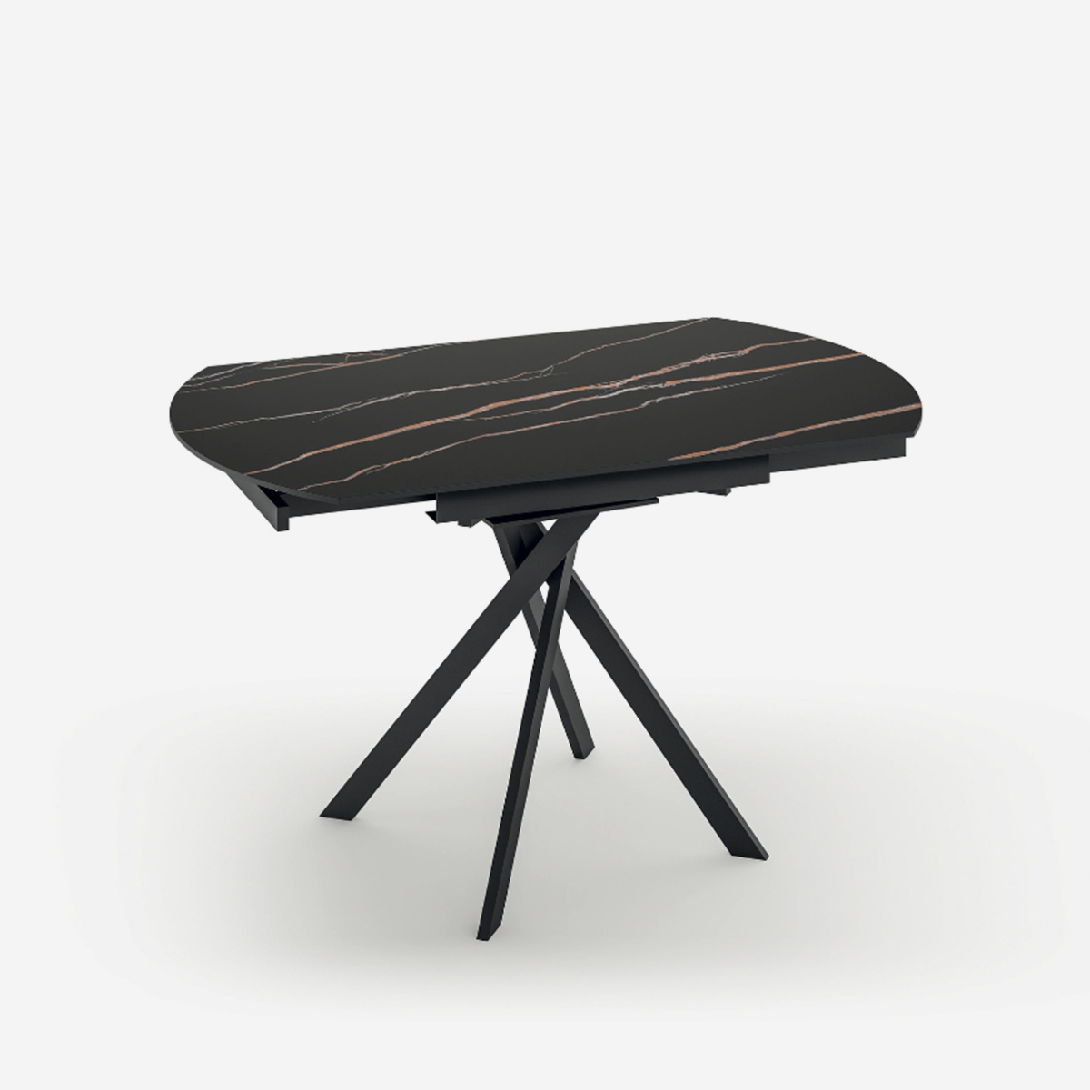 Mesa extensible de cerámica para cocina y salón 120x80/120 Drift