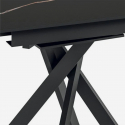 Mesa extensible de cerámica para cocina y salón 120x80/120 Drift