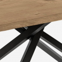Ausziehbarer Esstisch aus furnierter Eiche 160/240x90 Blake