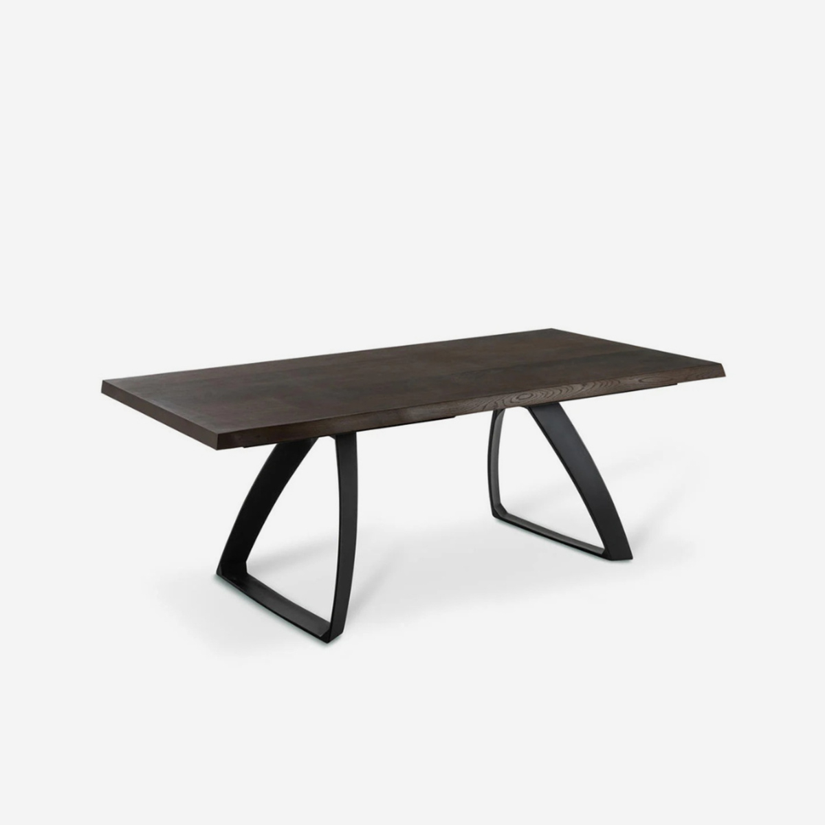 Ausziehbarer Tisch aus furnierter Eiche 200/300x100 Timber