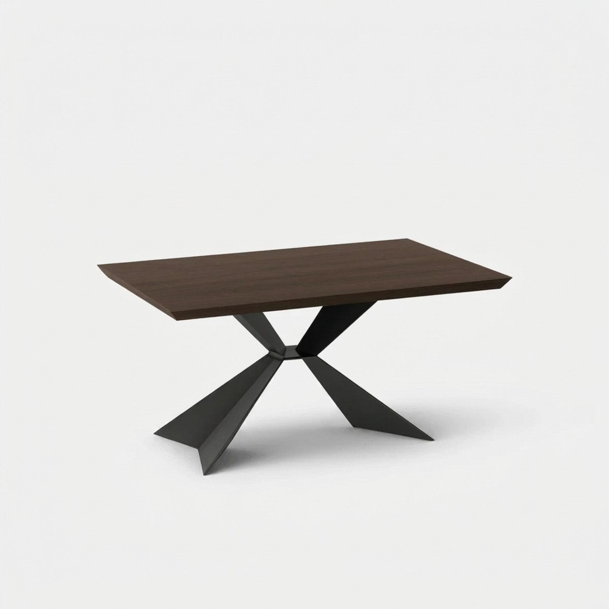 Mesa de comedor extensible de madera y metal 200/300x100 Taurus