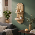 Estante de pared decorativo en MDF Thermal