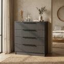 Cómoda moderna de madera ahorraespacio Kale