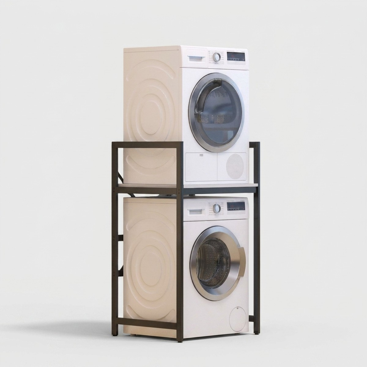 Mueble ahorraespacio para lavadora y secadora Focus