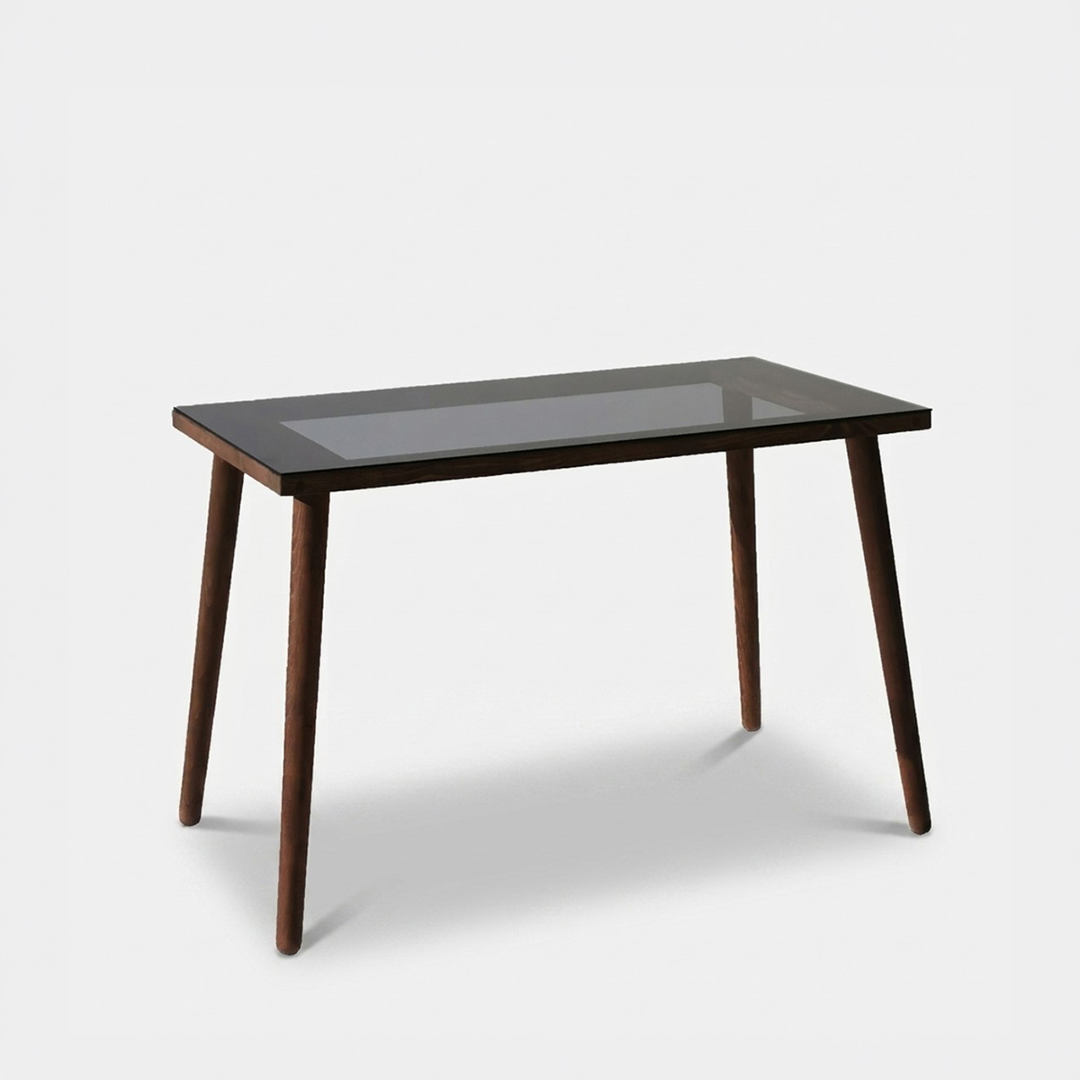Escritorio de vidrio templado y madera de haya Cozy