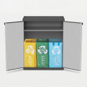 Armario para reciclaje interior y exterior Modular System