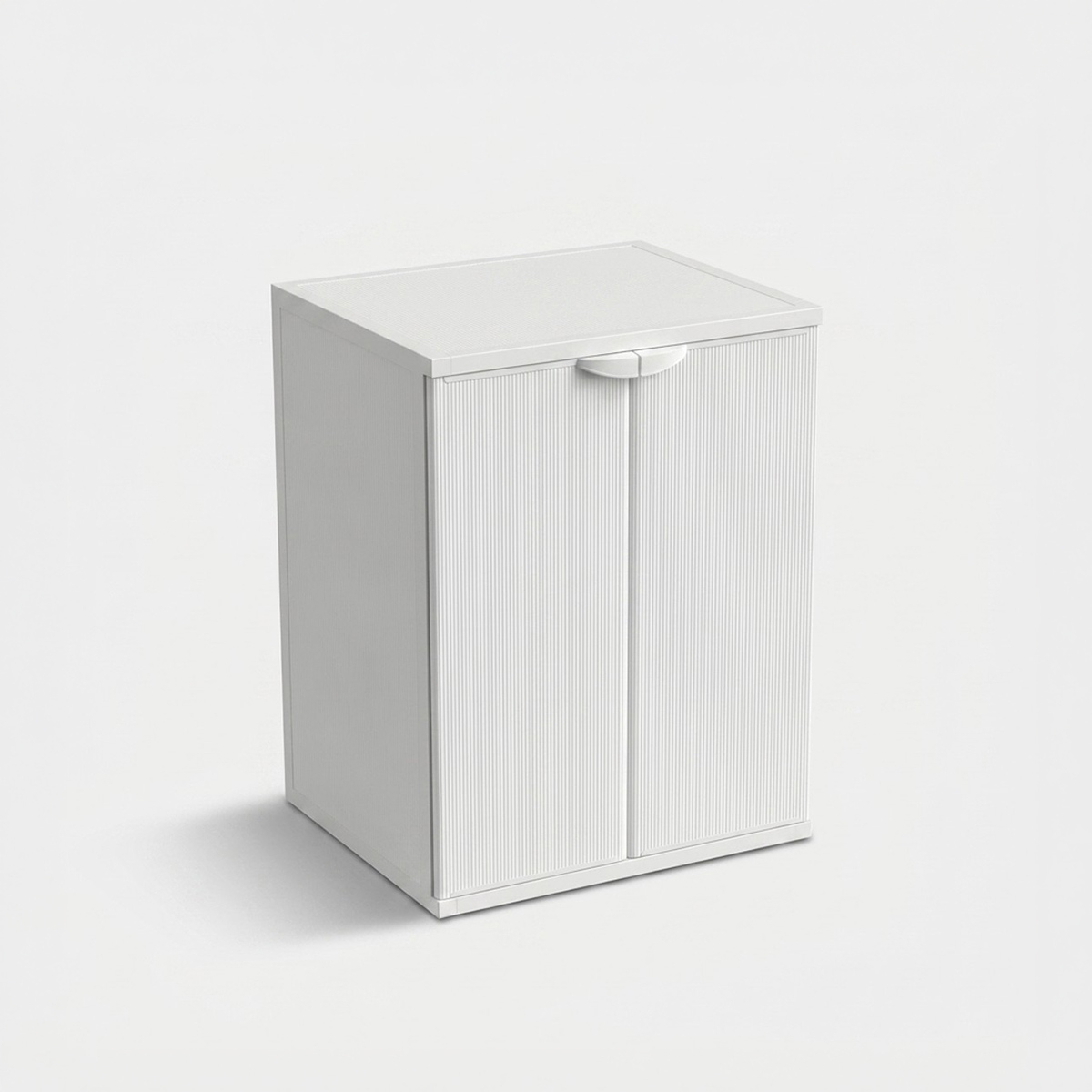 Mueble cubrelavadora para exterior e interior de resina Armonia