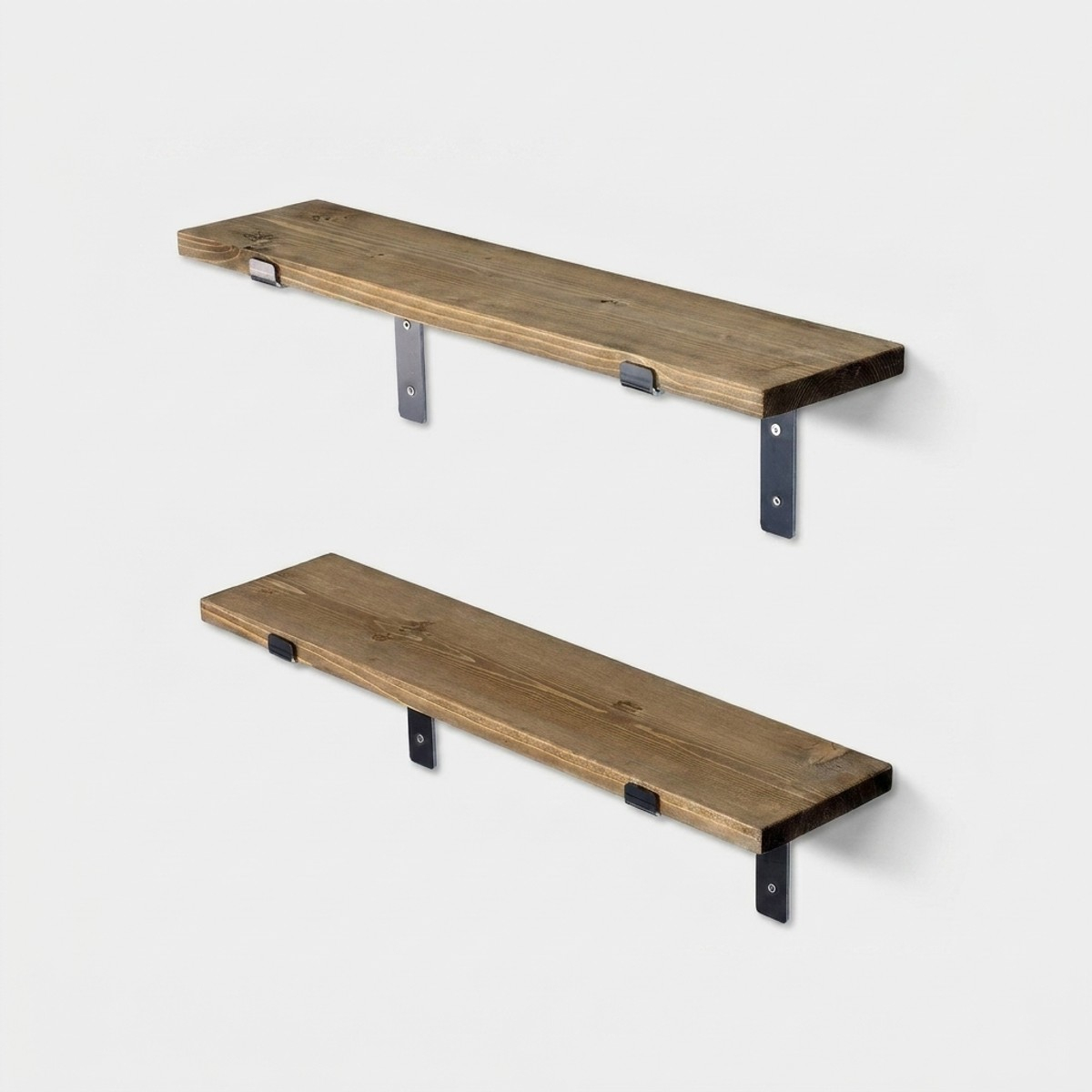 Étagère murale décorative en bois et métal Lam