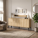 Konsolen-Sideboard Stella mit Ablage und Regalböden