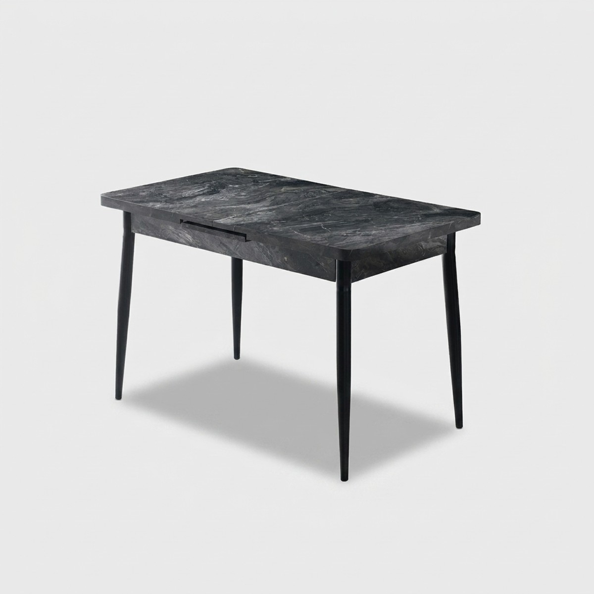 Mesa de comedor extensible con patas de metal 120/150x70 Ay