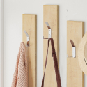 Mueble de recibidor con espejo y perchero Ramda