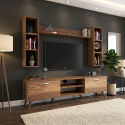 Mueble de pared para TV con estantes y módulos de almacenaje Myrin