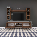 Mueble de pared para TV con estantes y módulos de almacenaje Myrin