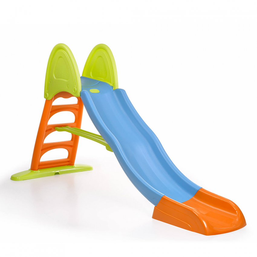 Toboggan de jardin en plastique pour enfants Super Mega Slide de Feber Vente