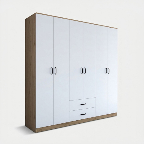 Armario 6 puertas cajones...