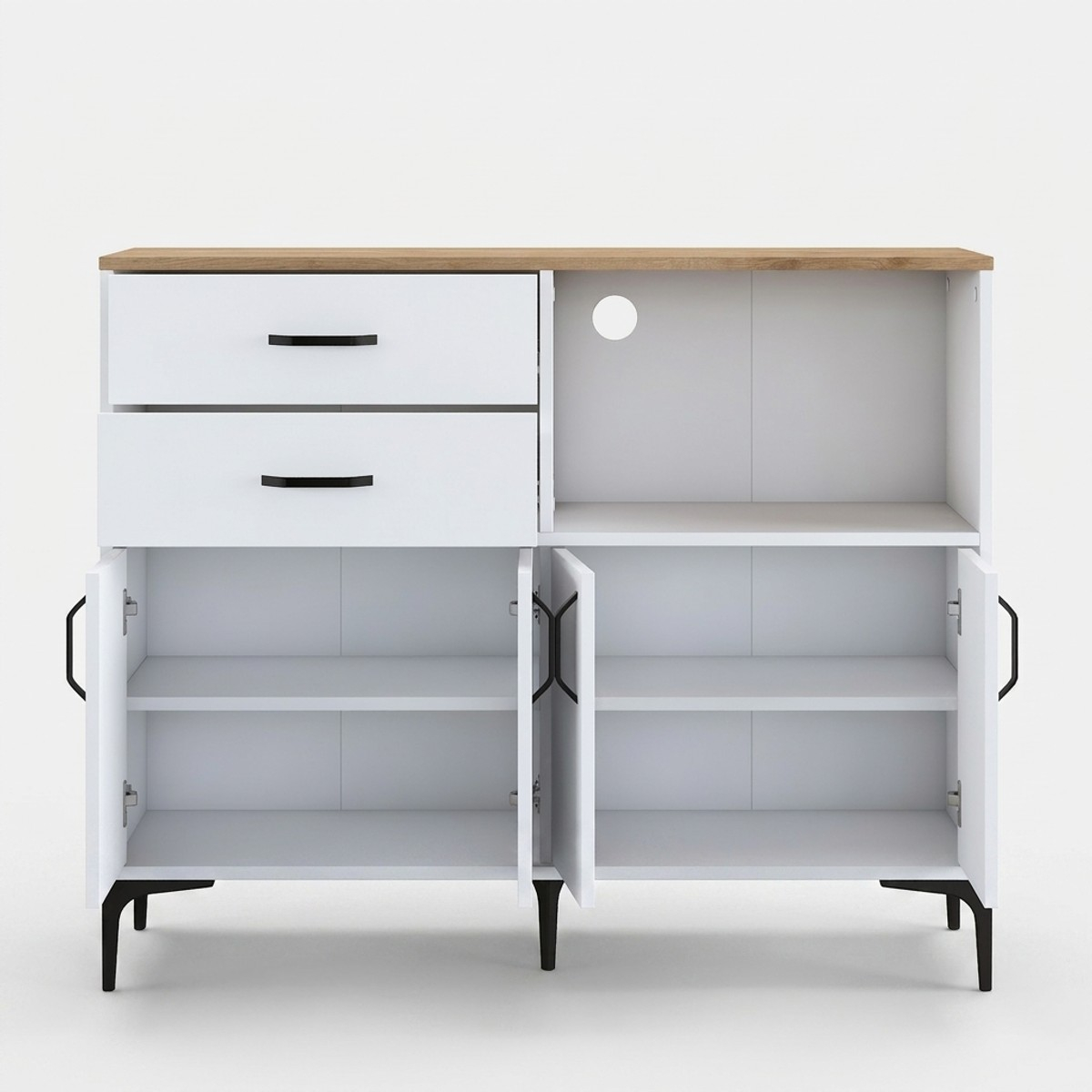 Mehrzweck-Sideboard mit Schubladen und Türen Vertice