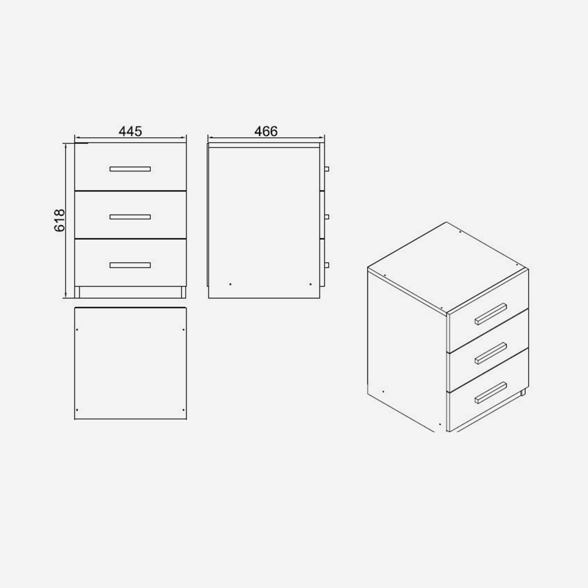 Set de muebles de oficina con escritorio y armarios Korithor