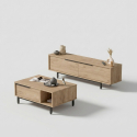 Ensemble meuble TV et table basse de salon Nyrak