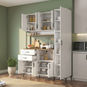 Mehrzweck-Küchenschrank mit Vorratsschrank Layer