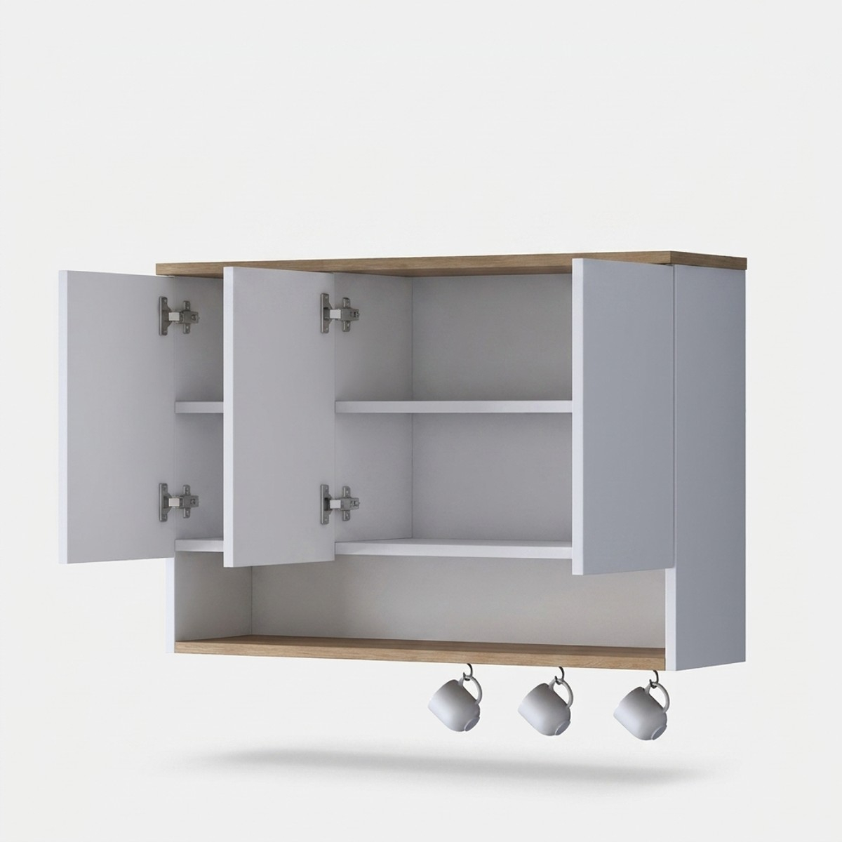Mehrzweck-Wandschrank mit Regalböden und Türen Opus