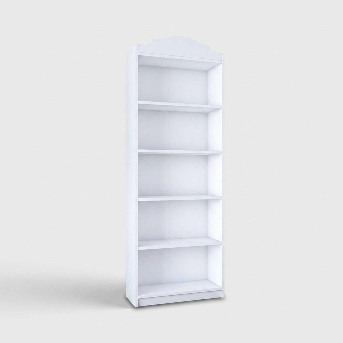 Schmales platzsparendes Bücherregal mit 6 Ablagen Atelier