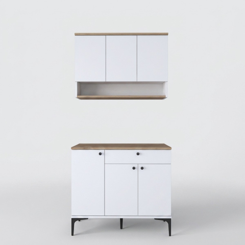Sideboard mit Hängeschrank...