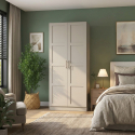 2-türiger Kleiderschrank für das Schlafzimmer Loft