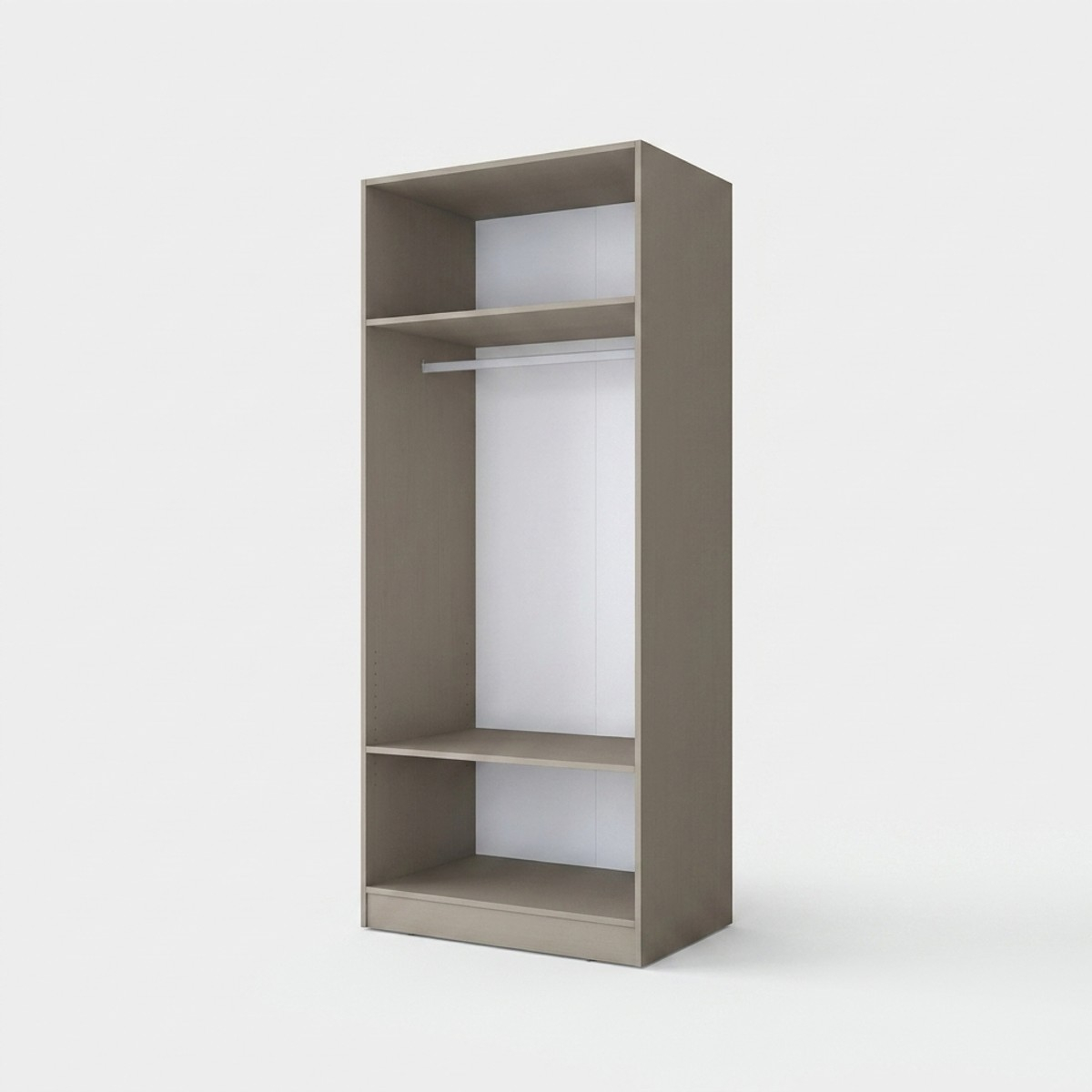 2-türiger Kleiderschrank für das Schlafzimmer Loft
