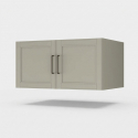 Armario colgante de pared con 2 puertas Royal
