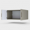 Armario colgante de pared con 2 puertas Royal