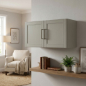 Armario colgante de pared con 2 puertas Royal