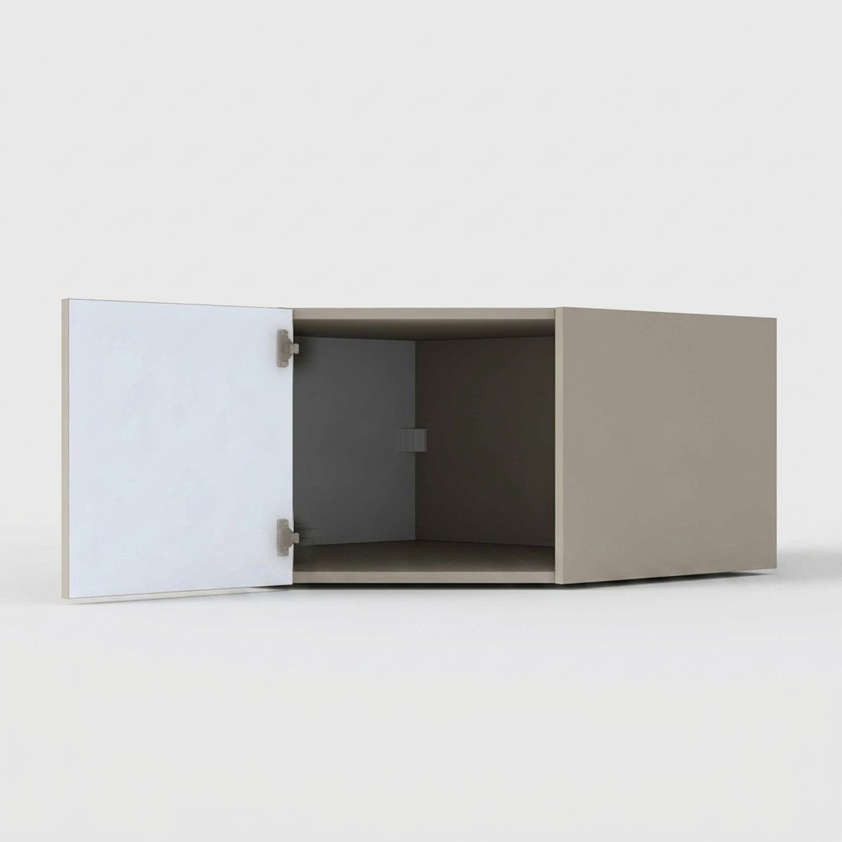 Armario esquinero de pared ahorraespacio Prestige