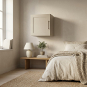 Armario colgante de pared con puerta para armario Elegance