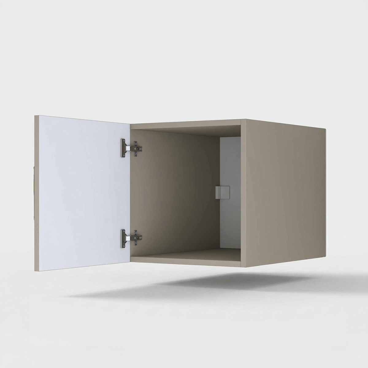 Armario colgante de pared con puerta para armario Elegance