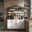 Multifunktionales Küchen-Sideboard mit Vertikalregal