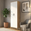 Platzsparender Mehrzweckschrank mit 2 Türen Teca