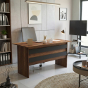Büromöbel-Set mit Schreibtisch und Bücherregal Xylaroth
