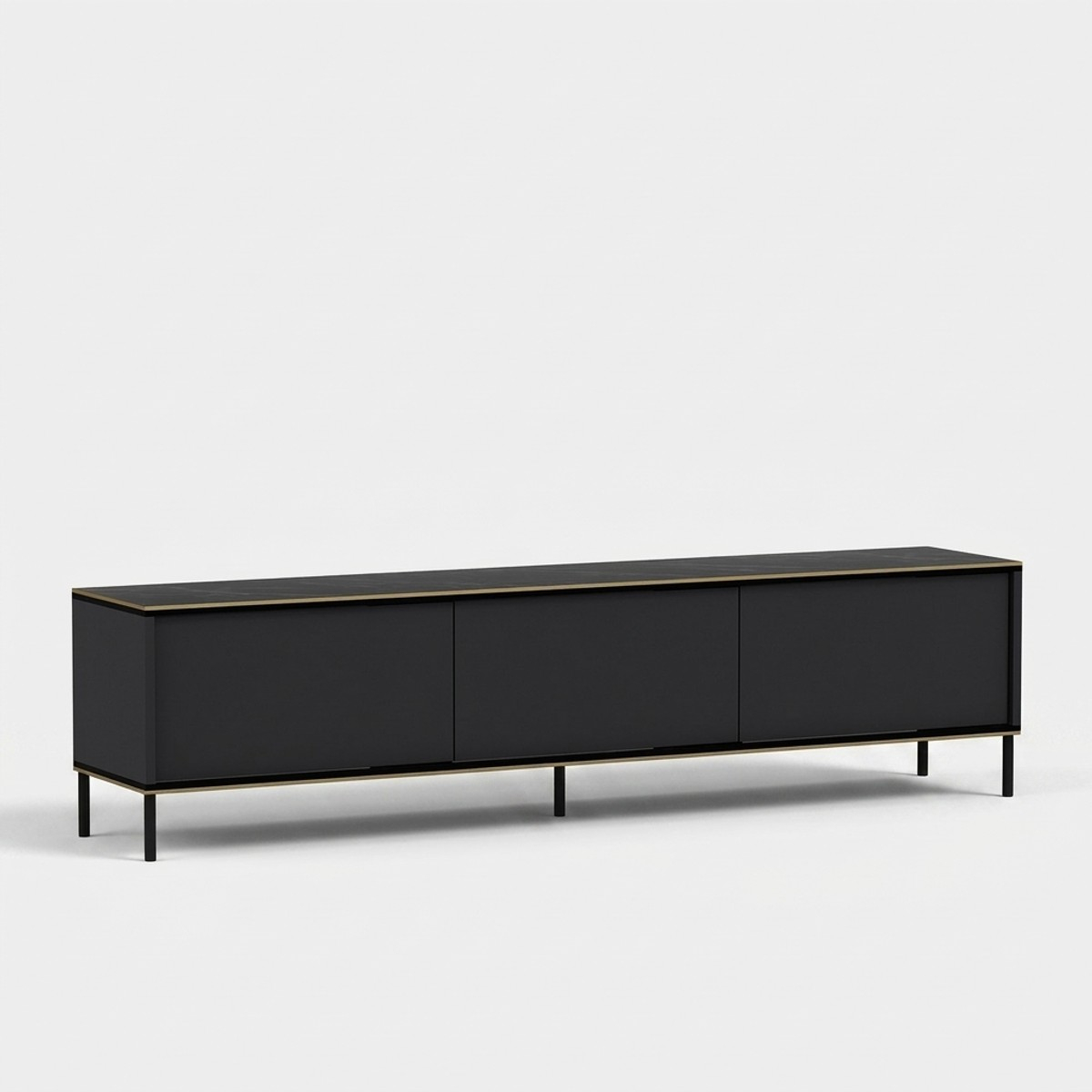 Mobile porta TV moderno con ripiani 180 cm Imaj