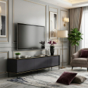 Meuble TV moderne avec étagères 180 cm Imaj