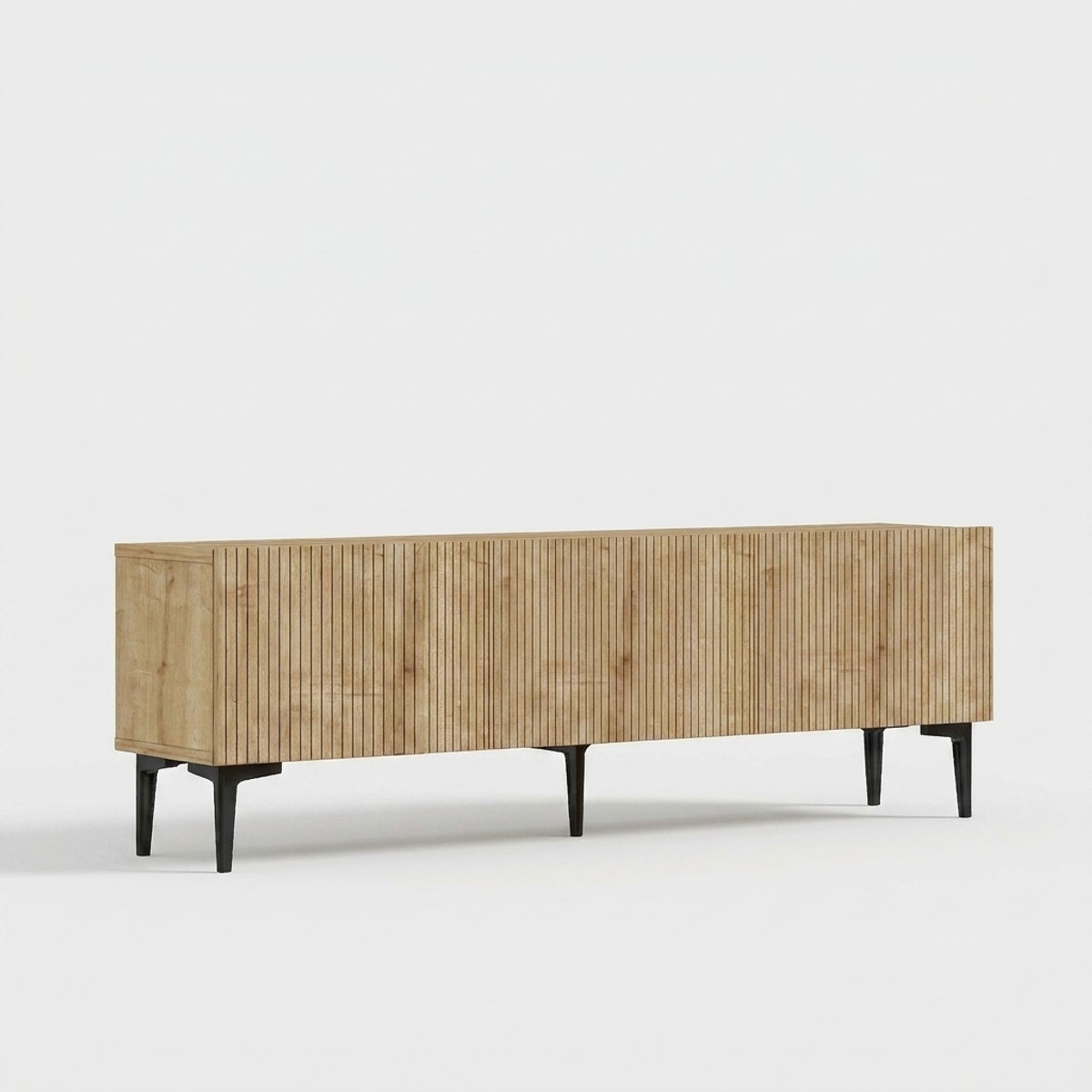 Meuble TV moderne avec portes 180 cm Oscar