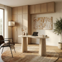 Escritorio de estudio de diseño en melamina 120x60 cm Infini