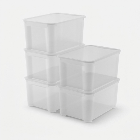Stapelboxen 5er-Set