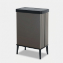 Cubo de basura de cocina 54L de diseño moderno Verto High