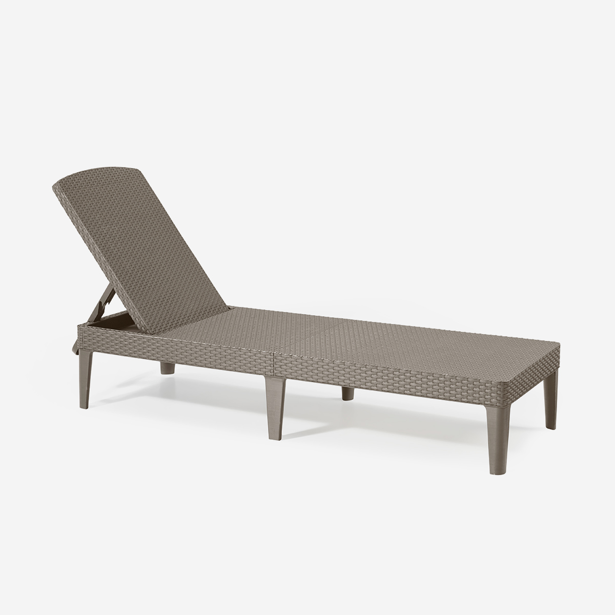 Garten-Sonnenliege in Rattanoptik Jaipur Sunlounger